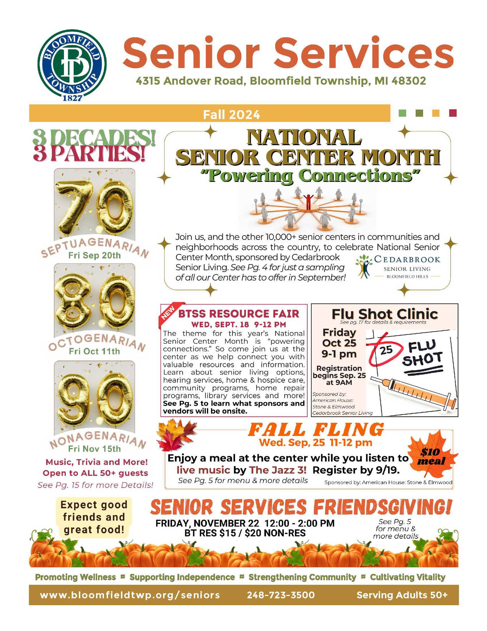 Catalog Bloomfield Township