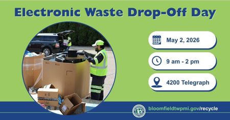 Electronic Waste Drop Off Day May 2