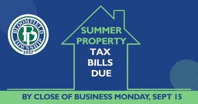 Summer Tax Due Date - Monday, September 15, 2025