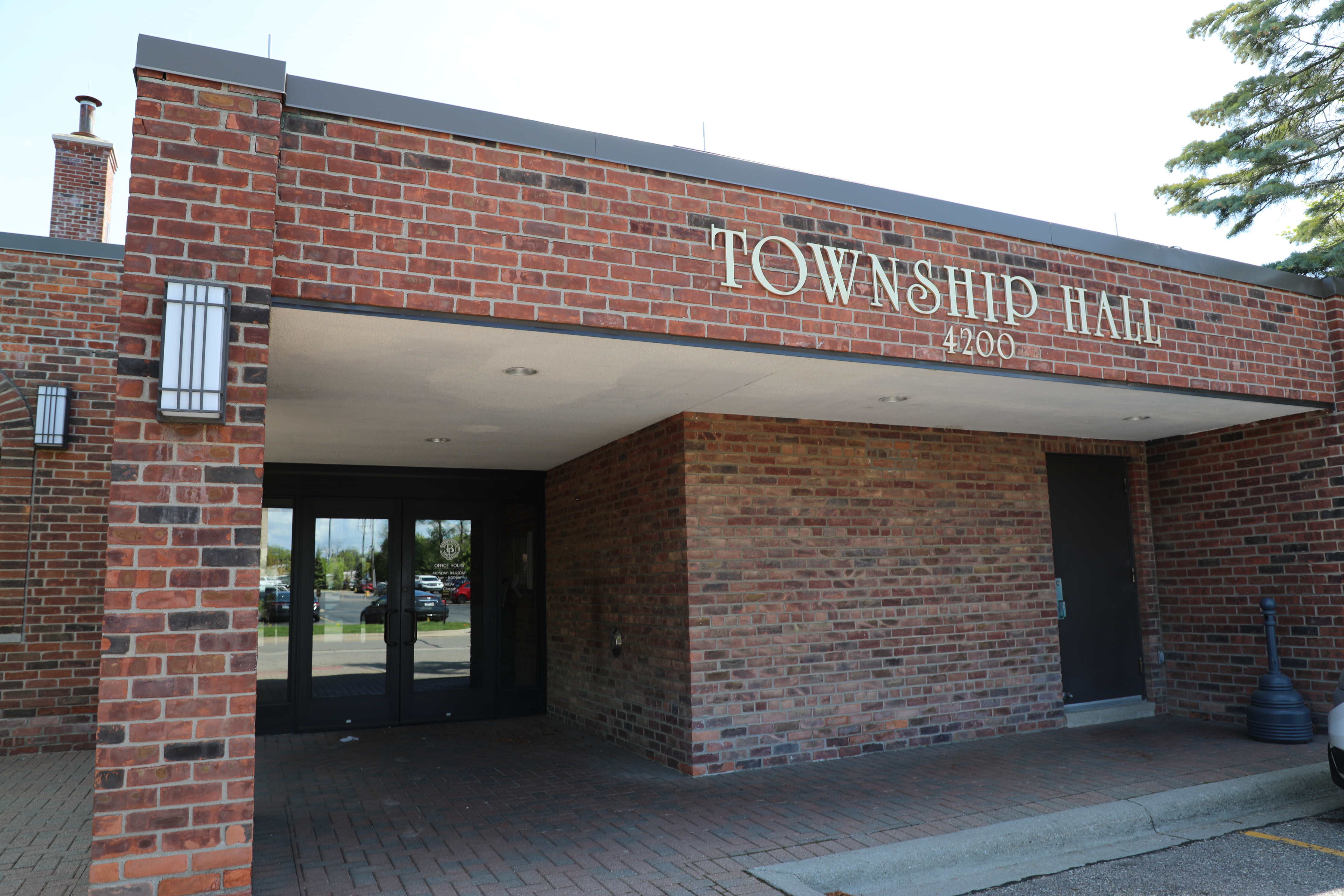 Mechanical Inspector Bloomfield - Township Hall Front Entrance