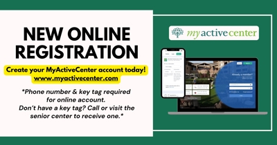 Senior Center Launches New Online Registration Software