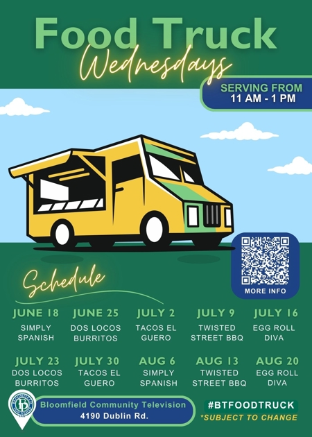 Food Truck Wednesdays Return to the Township June 18