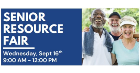 Senior Resource Fair on September 16