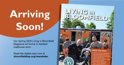 Spring 2025 Township Newsletter Arriving to Mailboxes Soon